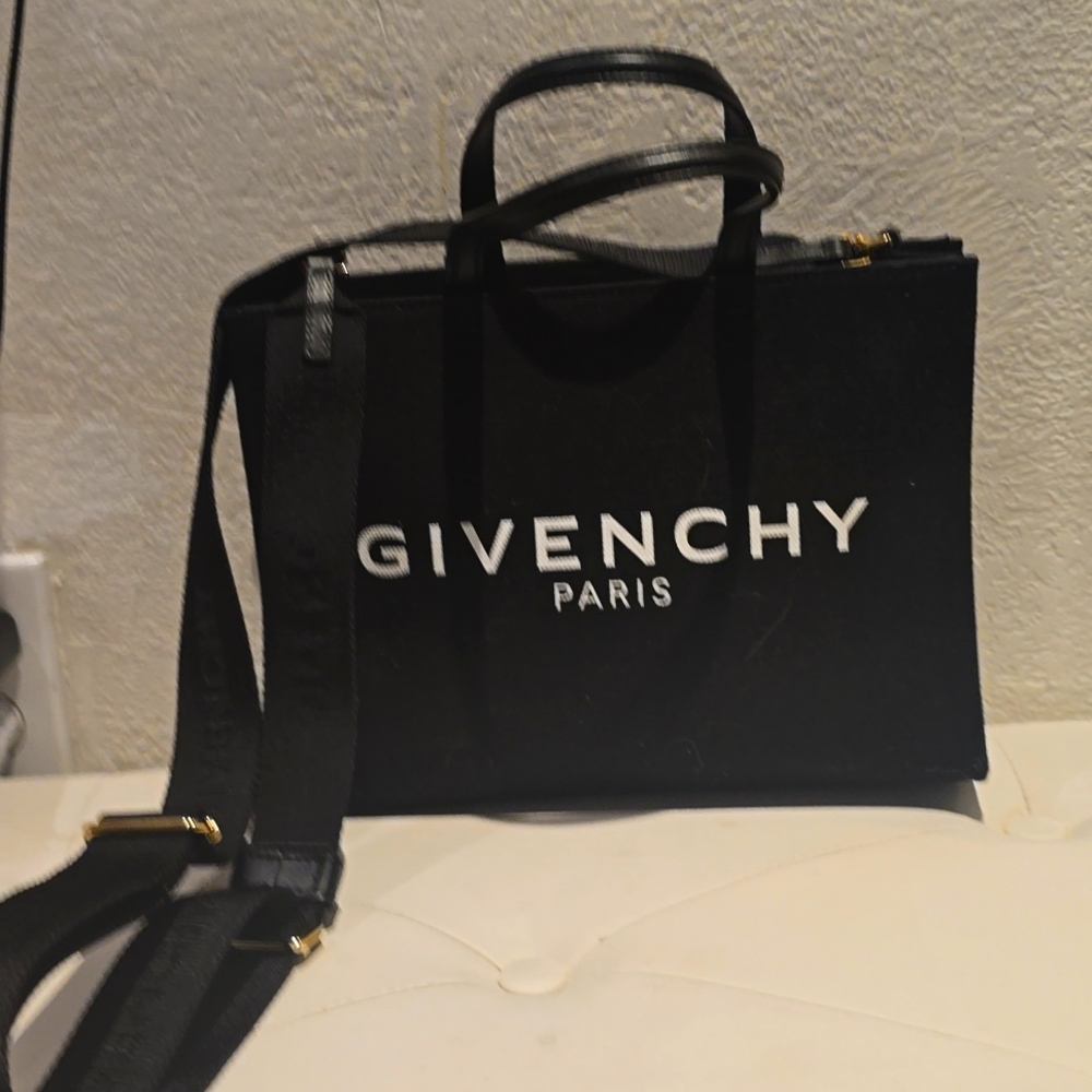 GIVENCHYMini G-Tote Canvas Shopping Bag